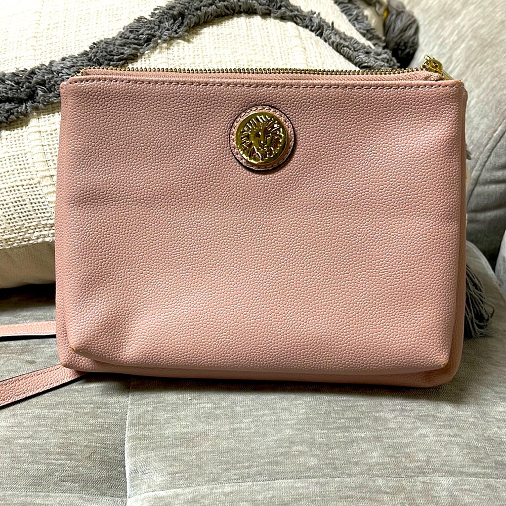 Anne Klein pink cross bag